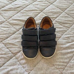 Bisgaard Genuine Leather Sneakers in Navy